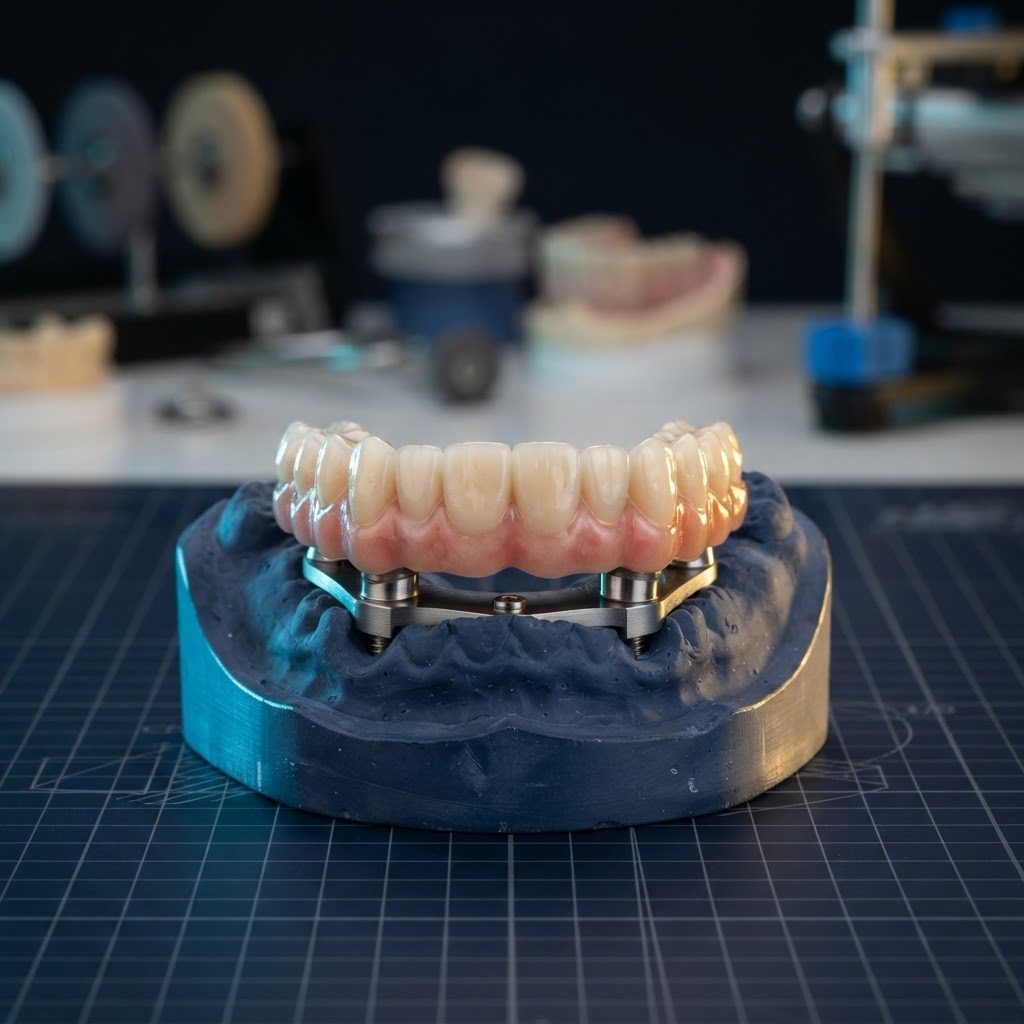 Full Arch dental restoration sample