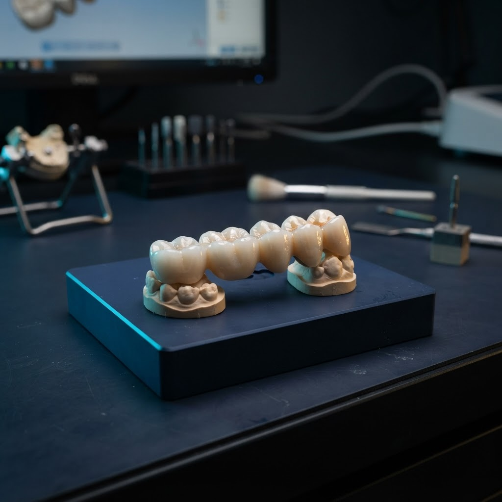 Bridges dental restoration sample